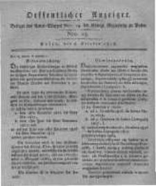 Oeffentlicher Anzeiger. 1816.10.08 Nro.15
