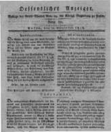 Oeffentlicher Anzeiger. 1816.11.12 Nro.20