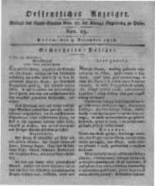 Oeffentlicher Anzeiger. 1816.12.03 Nro.23