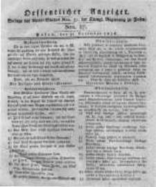 Oeffentlicher Anzeiger. 1816.12.31 Nro.27