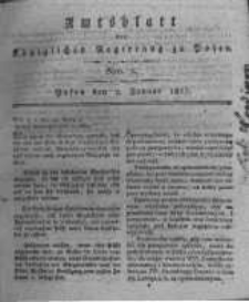 Amtsblatt der Königlichen Regierung zu Posen. 1817.01.07 Nro.1