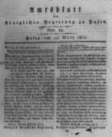 Amtsblatt der K&ouml;niglichen Regierung zu Posen. 1817.03.25 Nro.12
