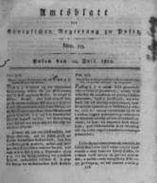 Amtsblatt der K&ouml;niglichen Regierung zu Posen. 1817.07.22 Nro.29