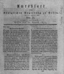 Amtsblatt der K&ouml;niglichen Regierung zu Posen. 1817.08.12 Nro.32