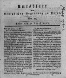 Amtsblatt der K&ouml;niglichen Regierung zu Posen. 1817.08.19 Nro.33