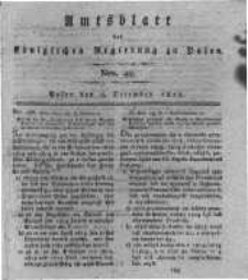Amtsblatt der K&ouml;niglichen Regierung zu Posen. 1817.12.09 Nro.49