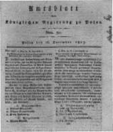 Amtsblatt der K&ouml;niglichen Regierung zu Posen. 1817.12.16 Nro.50
