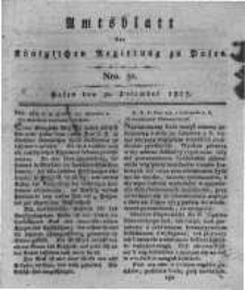 Amtsblatt der K&ouml;niglichen Regierung zu Posen. 1817.12.30 Nro.52