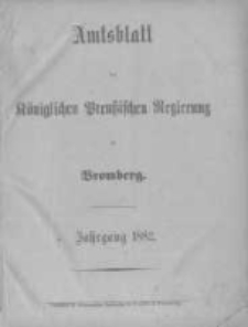 Amtsblatt der K&ouml;niglichen Preussischen Regierung zu Bromberg. 1882.01.06 No.1