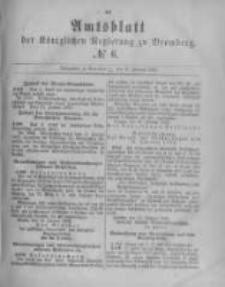 Amtsblatt der K&ouml;niglichen Preussischen Regierung zu Bromberg. 1882.02.10 No.6