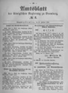 Amtsblatt der K&ouml;niglichen Preussischen Regierung zu Bromberg. 1895.02.21 No.8