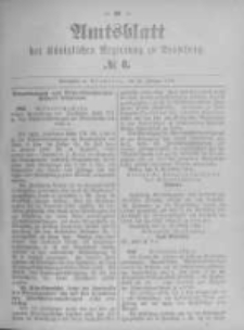 Amtsblatt der K&ouml;niglichen Preussischen Regierung zu Bromberg. 1892.02.25 No.8