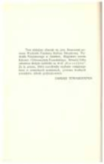 Karty tytułowe, R. IX, 1933