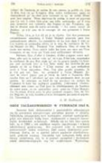 Ob&oacute;z Taczanowskiego w Pyzdrach 1863 r.