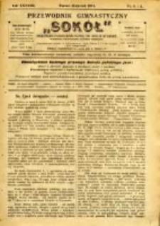 Przewodnik Gimnastyczny "Sokół": organ Związku Polskich Gimnastycznych Towarzystw Sokolich we Lwowie 1921.03/04 R.38 Nr3/4