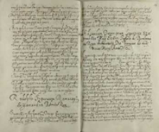 Ad eundem [imperatorem Rudolphum] praescriptum legationis SRM [Sigismundi III] praedicto mag. Joanni Firleio de Dambrouica Regni thesaurario. Datum Varsauiae die XXIIII Mensis Marty Anno MDC 24.03.1600