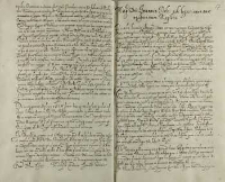 Mag. dni. Joannis Firlei ad legationis suae responsum replica. Pilzno 03.06.1600