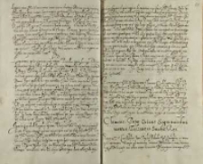 Clementi Papae Octauo Sigismundus Tertius Poloniae et Sueciae Rex, Warszawa 10.09.1600