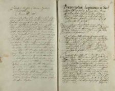 Dilecta in chro filia Catharinae Opali[n]schia nobili Polonae Clemens papa VIII, Rzym 24.03.1598