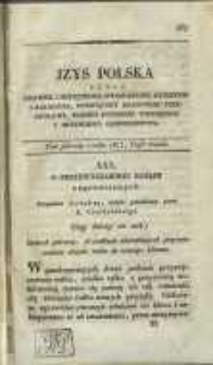 Izys Polska czyli Dziennik Umieiętności, Wynalazk&oacute;w, Kunszt&oacute;w i Rękodzieł, Poświęcony Kraiowemu Przemysłowi, Tudzież Potrzebie Wieyskiego i Mieyskiego Gospodarstwa. 1823-1824 T.1 część 3