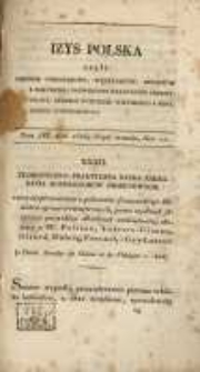 Izys Polska czyli Dziennik Umieiętności, Wynalazk&oacute;w, Kunszt&oacute;w i Rękodzieł, Poświęcony Kraiowemu Przemysłowi, Tudzież Potrzebie Wieyskiego i Mieyskiego Gospodarstwa. 1826 T.3 część 3