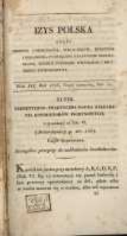 Izys Polska czyli Dziennik Umieiętności, Wynalazków, Kunsztów i Rękodzieł, Poświęcony Kraiowemu Przemysłowi, Tudzież Potrzebie Wieyskiego i Mieyskiego Gospodarstwa. 1826 T.3 część 4