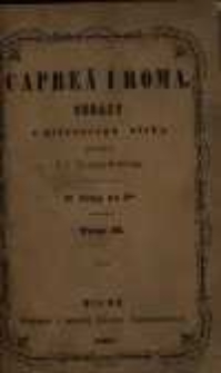 Capreä i Roma: obrazy z piérwszego wieku: 4ry tomy we 2ch. T.2