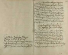 List capituły poznańskiey do Xa. [Jakuba] Łempickiego opata lubińskiego, [ok. 1606-1607]