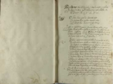 Respons na artykuły vmoderowane y podane krolowy Jeo Mczi [Zygmuntowi III] pod Sendomirzem na rokoszu Anno Domini 1606 die Mensis