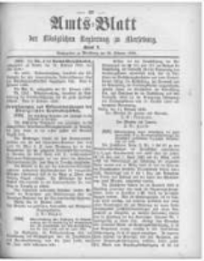 Amtsblatt der K&ouml;niglichen Regierung zu Merseburg. 1896.02.29 st&uuml;ck 9