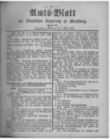 Amtsblatt der K&ouml;niglichen Regierung zu Merseburg. 1896.03.07 st&uuml;ck 10
