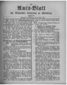Amtsblatt der K&ouml;niglichen Regierung zu Merseburg. 1896.06.27 st&uuml;ck 26