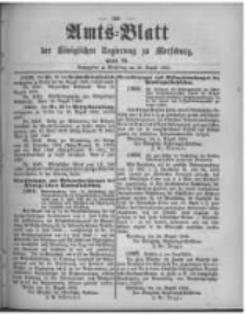 Amtsblatt der Königlichen Regierung zu Merseburg. 1896.08.29 stück 35