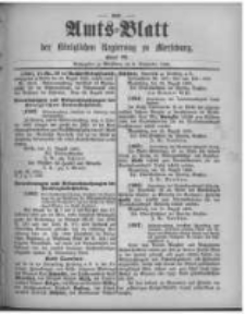 Amtsblatt der K&ouml;niglichen Regierung zu Merseburg. 1896.09.05 st&uuml;ck 36