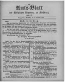 Amtsblatt der K&ouml;niglichen Regierung zu Merseburg. 1896.12.12 st&uuml;ck 50