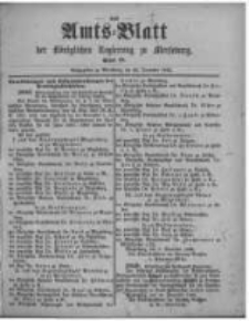 Amtsblatt der K&ouml;niglichen Regierung zu Merseburg. 1896.12.24 st&uuml;ck 52