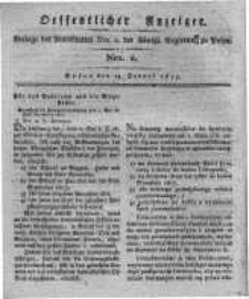 Oeffentlicher Anzeiger. 1817.01.14 Nro.2