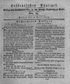 Oeffentlicher Anzeiger. 1817.07.15 Nro.28