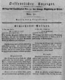 Oeffentlicher Anzeiger. 1817.08.05 Nro.31