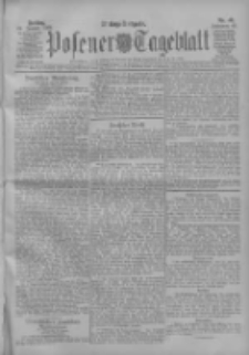Posener Tageblatt 1909.01.29 Jg.48 Nr48