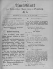 Amtsblatt der K&ouml;niglichen Preussischen Regierung zu Bromberg. 1894.01.18 No.3