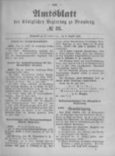 Amtsblatt der K&ouml;niglichen Preussischen Regierung zu Bromberg. 1894.08.09 No.32