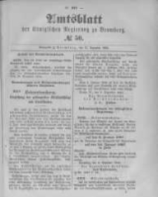 Amtsblatt der Königlichen Preussischen Regierung zu Bromberg. 1894.12.13 No.50
