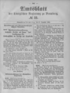 Amtsblatt der K&ouml;niglichen Preussischen Regierung zu Bromberg. 1894.12.27 No.52