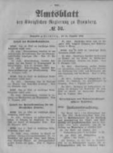 Amtsblatt der Königlichen Preussischen Regierung zu Bromberg. 1896.12.24 No.52
