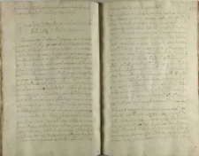 Copia listu Jeo Mczi pana krakowskiego [Janusza Ostrogskiego] do krola Jeo Mci [Zygmunta III] y panow senatorow [1607]