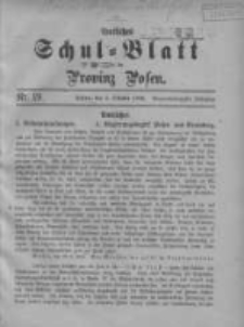 Amtliches Schul-Blatt für die Provinz Posen 1916.10.05 Jg.49 Nr19