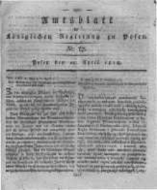 Amtsblatt der Königlichen Regierung zu Posen. 1818.04.28 Nro.17