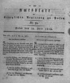 Amtsblatt der K&ouml;niglichen Regierung zu Posen. 1818.07.28 Nro.30