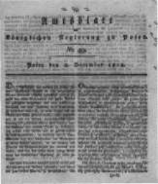 Amtsblatt der K&ouml;niglichen Regierung zu Posen. 1818.12.08 Nro.49